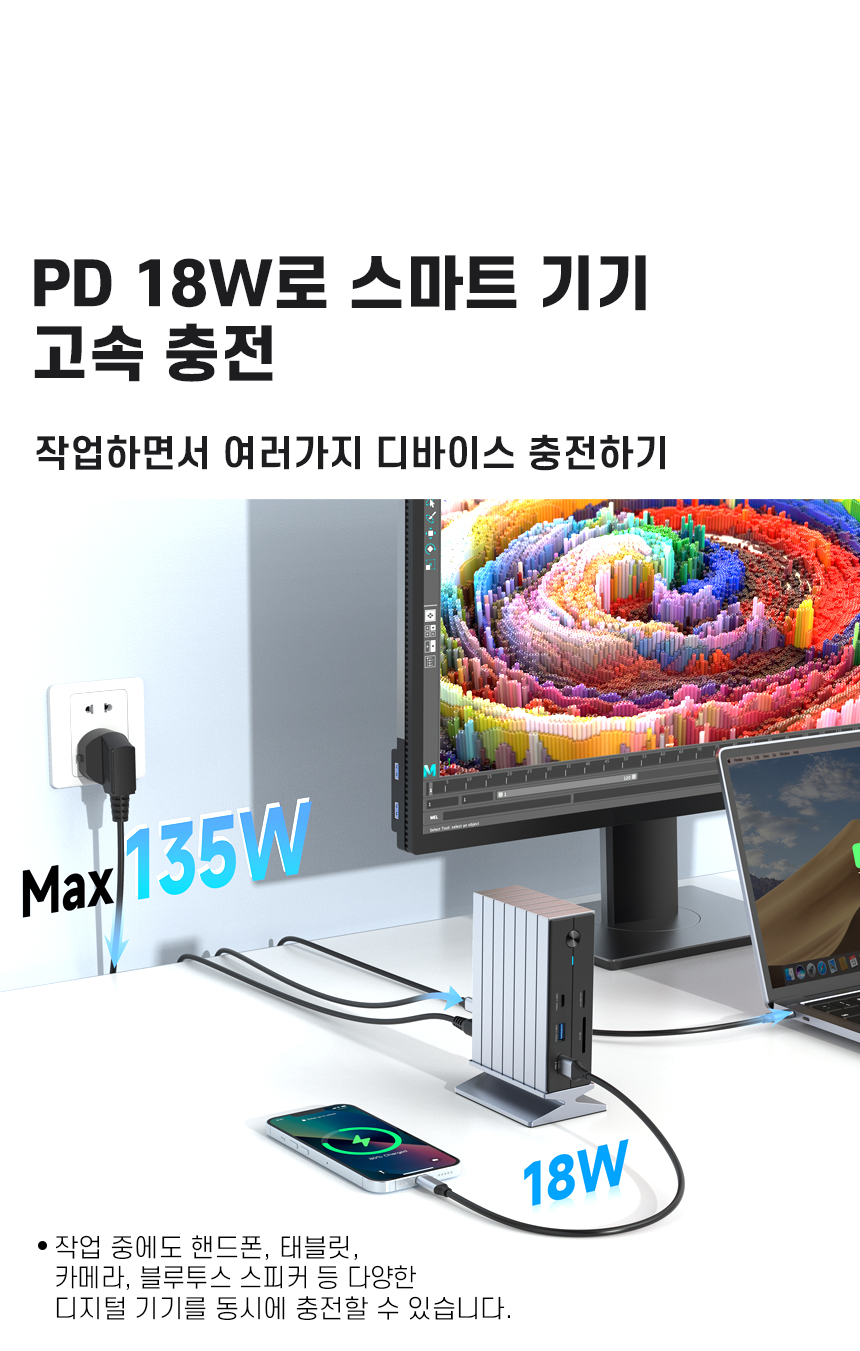 도킹스테이션 디스플레이 링크 BP-DD015 베스프로드